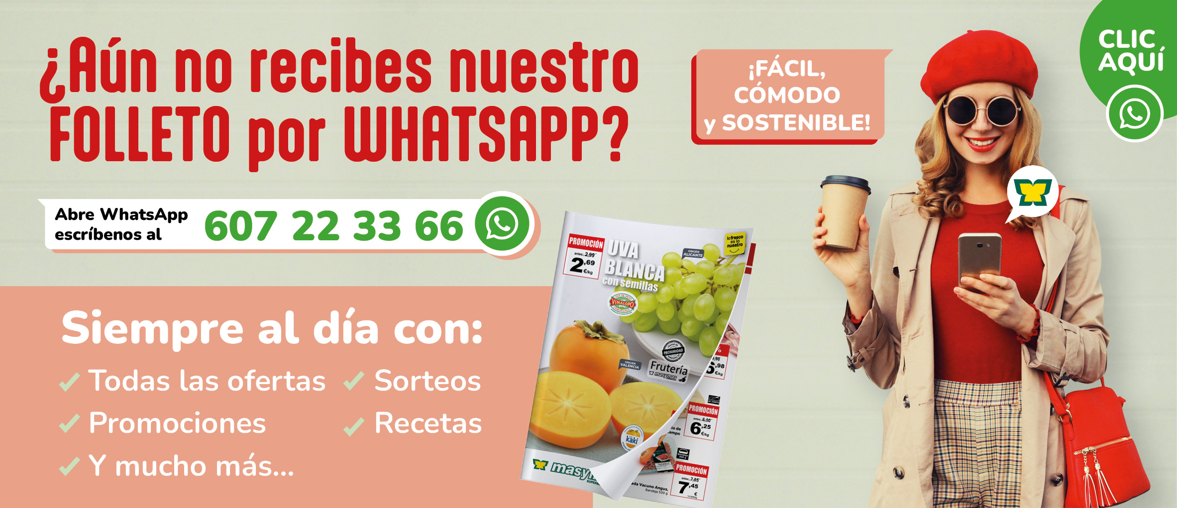 Nuestros folletos de ofertas en whatsapp