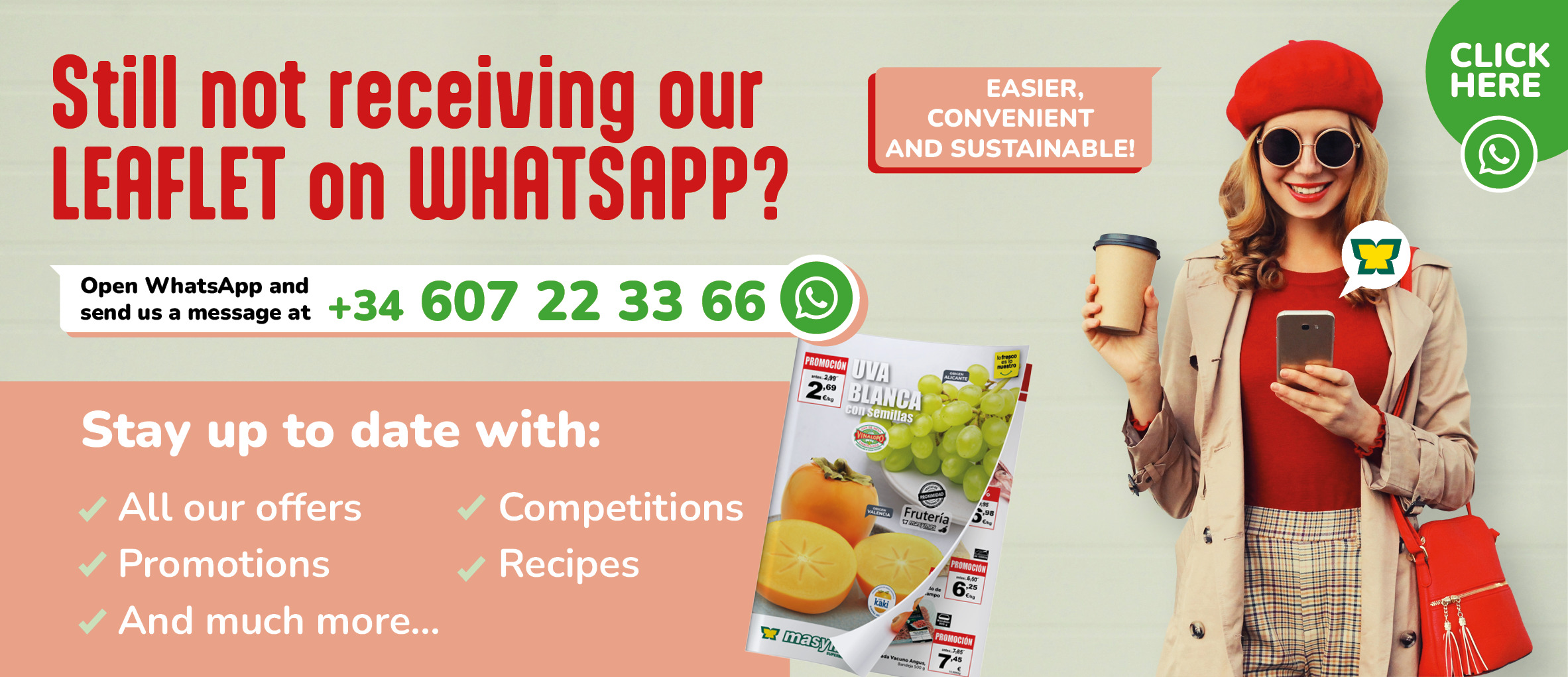 Nuestros folletos de ofertas en whatsapp
