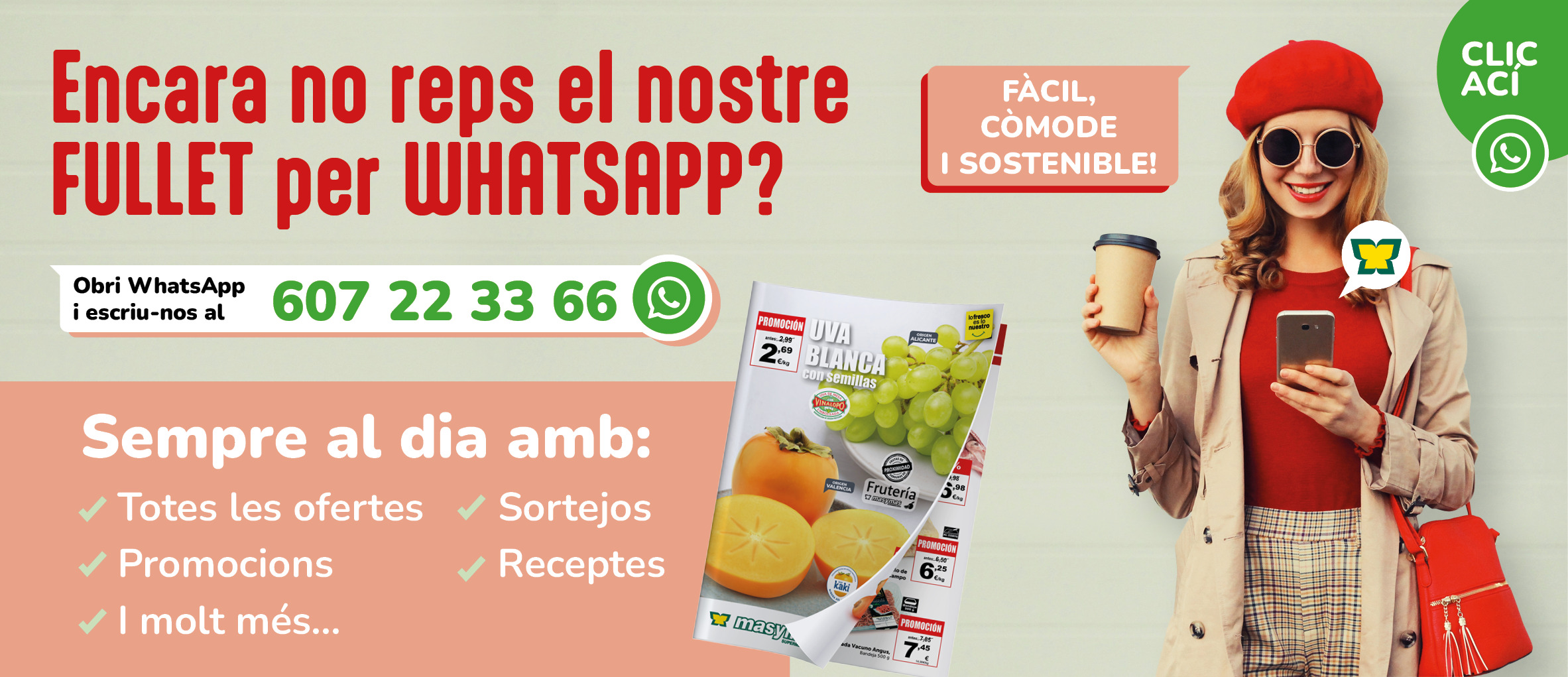 Nuestros folletos de ofertas en whatsapp